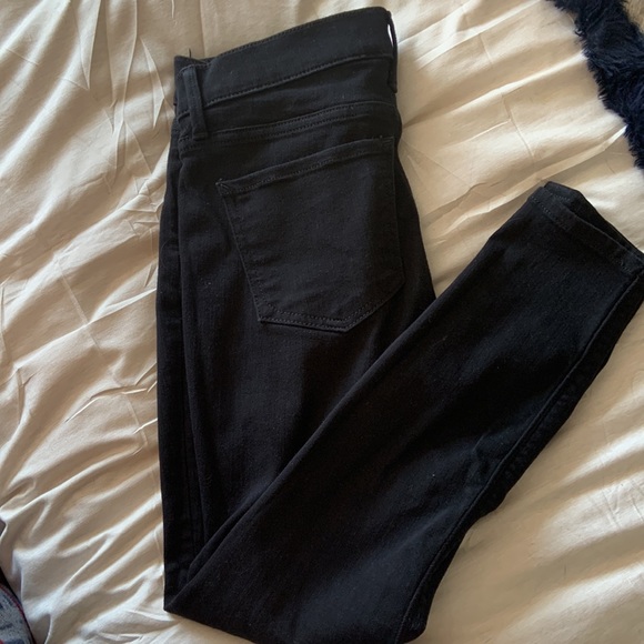 SHORT LENGTH Express black legging jean skinny - Picture 2 of 4